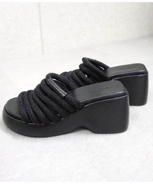 「ANAP」 フラットサンダル M ピンク レディース_画像8