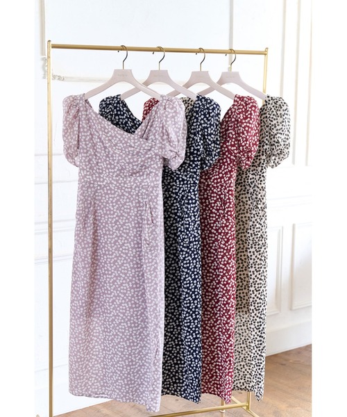 Her lip to 半袖ワンピース X-SMALL ピンク レディース : ZOZOTOWN