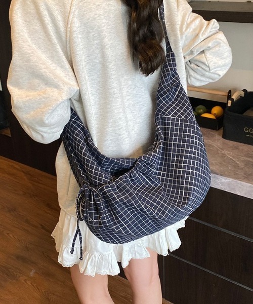 ショルダーバッグ バッグ チェック柄ショルダーバッグ レディース