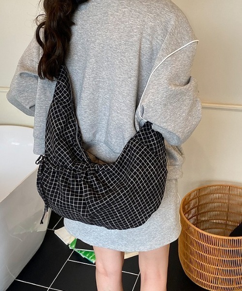 ショルダーバッグ バッグ チェック柄ショルダーバッグ レディース