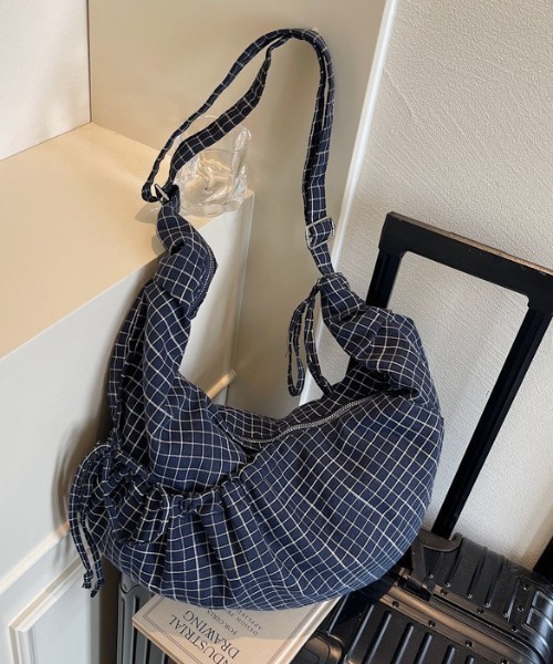 ショルダーバッグ バッグ チェック柄ショルダーバッグ レディース