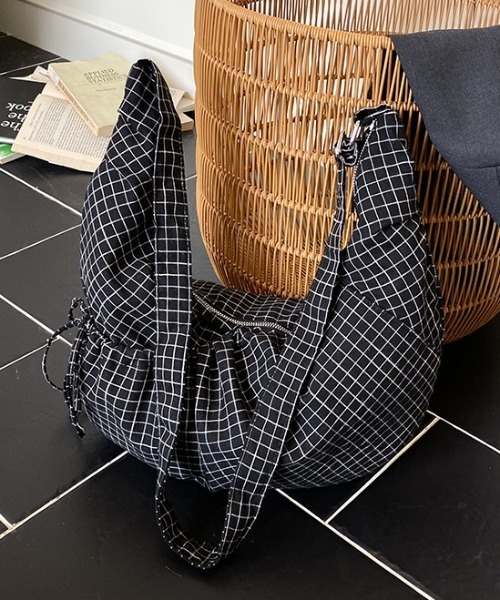 ショルダーバッグ バッグ チェック柄ショルダーバッグ レディース