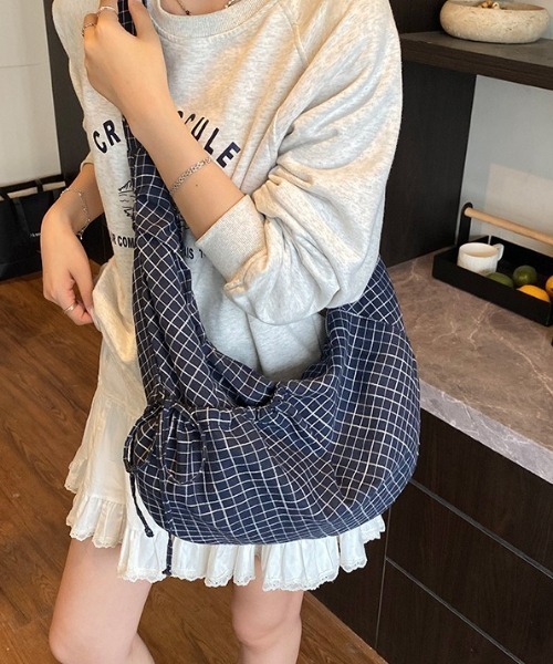 ショルダーバッグ バッグ チェック柄ショルダーバッグ レディース