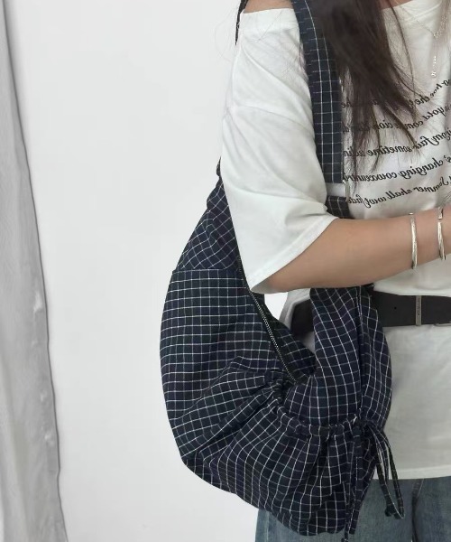 ショルダーバッグ バッグ チェック柄ショルダーバッグ レディース