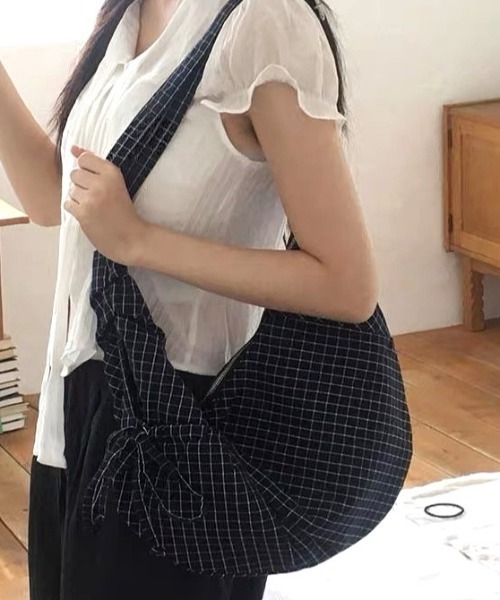 Neighborhood チェック柄ショルダーバッグ ショルダーバッグ バッグ チェック柄ショルダーバッグ レディース