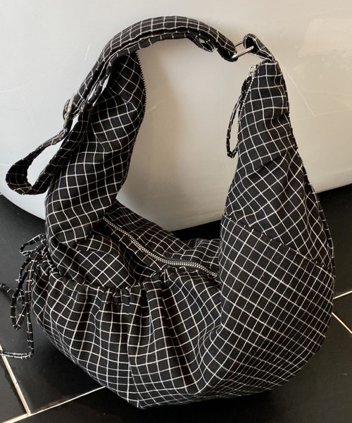 ショルダーバッグ バッグ チェック柄ショルダーバッグ レディース