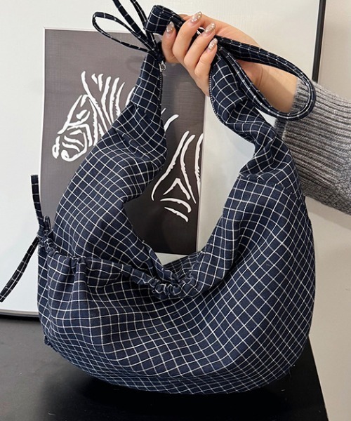 ショルダーバッグ バッグ チェック柄ショルダーバッグ レディース