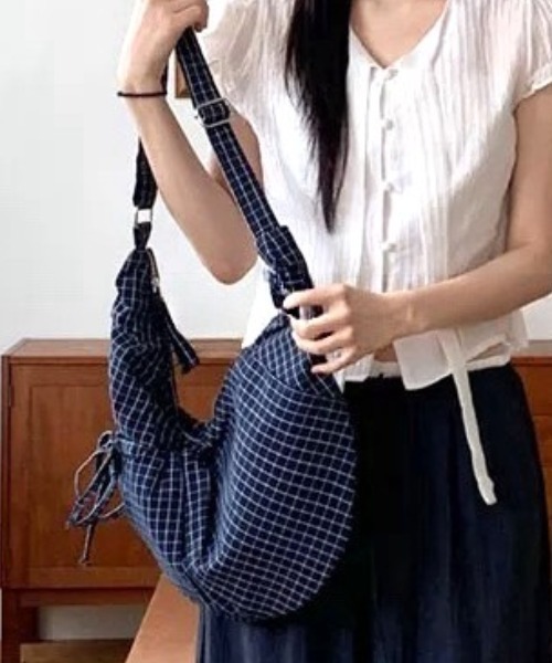 ショルダーバッグ バッグ チェック柄ショルダーバッグ レディース