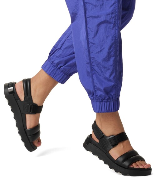 「SOREL」 フラットサンダル 25.0cm ブラック レディース_画像7