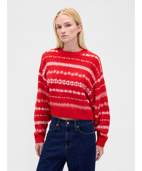 GAP（ギャップ） ニット セーター ふわもこ オーバーサイズ クルー
