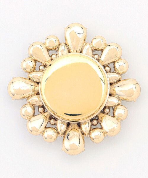GOLDS∞infinity♡付属品のビジューブローチのみ♡単品♡ゴールドカラー J.PRESS（J.プレス） ブローチ マグネットビジュー ブローチ