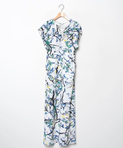 UN3D.（アンスリード） 半袖ワンピース 36 ホワイト レディース