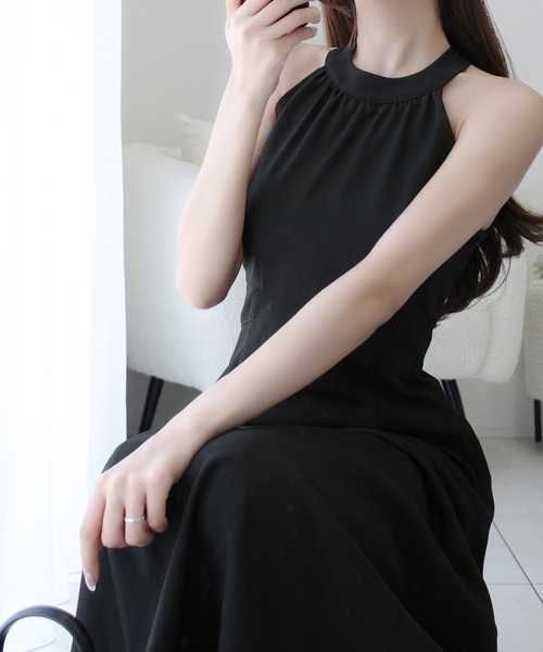 「mily bilet」 ノースリーブワンピース SMALL アイボリー レディース_画像5