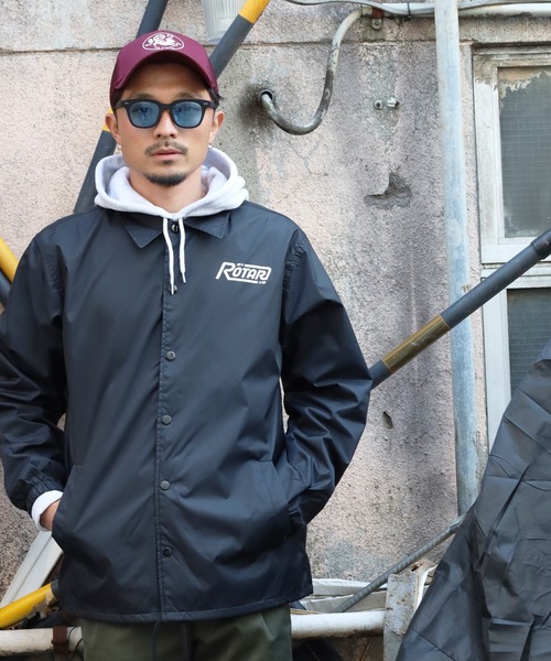 ROTAR（ローター） コーチジャケット X-LARGE ブラック メンズ