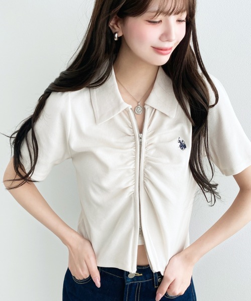 U.S. POLO ASSN.（ユーエスポロアッスン） カーディガン 夏 半袖