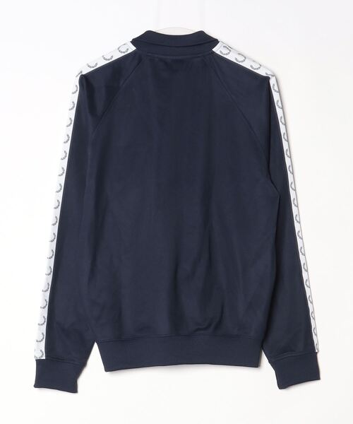 「FRED PERRY」 ジャージブルゾン M ネイビー レディース_画像2