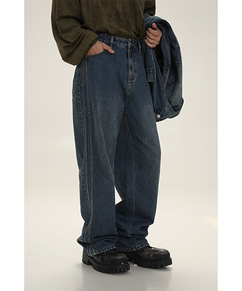 MASONPRINCE」 デニムパンツ M ブルー メンズ