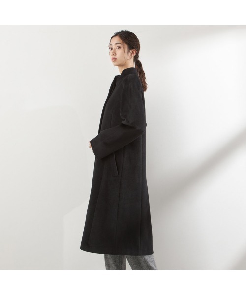 SUIT SELECT コート チェスターコート スタンドカラーロングコート