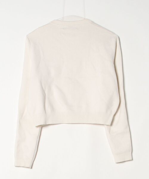 CABaN（キャバン） ニットカーディガン X-SMALL ホワイト レディース