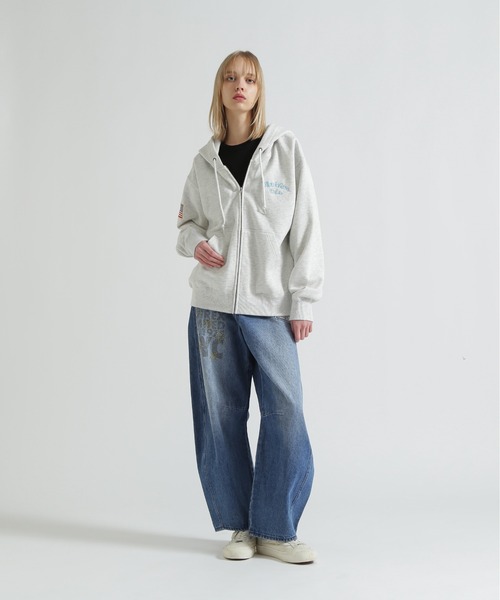 AVIREX（アヴィレックス） パーカー SAGARA CIRCLE LOGO TOMCAT ZIP