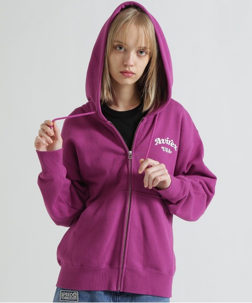 AVIREX（アヴィレックス） パーカー SAGARA CIRCLE LOGO TOMCAT ZIP