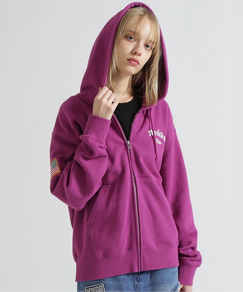 AVIREX（アヴィレックス） パーカー SAGARA CIRCLE LOGO TOMCAT ZIP