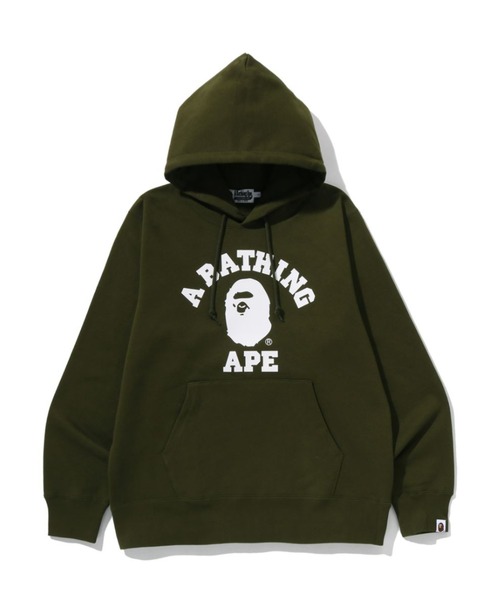 エイプ パーカー A BATHING APE（アベイシングエイプ） パーカー COLLEGE PULLOVER