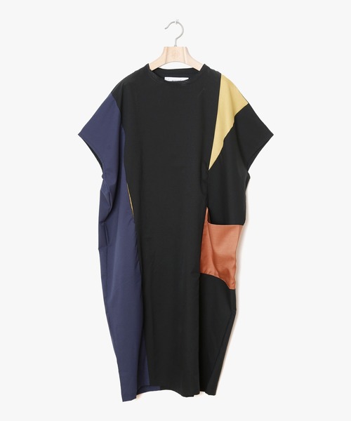 「bedsidedrama」 ノースリーブワンピース 1 ネイビー レディース_画像4