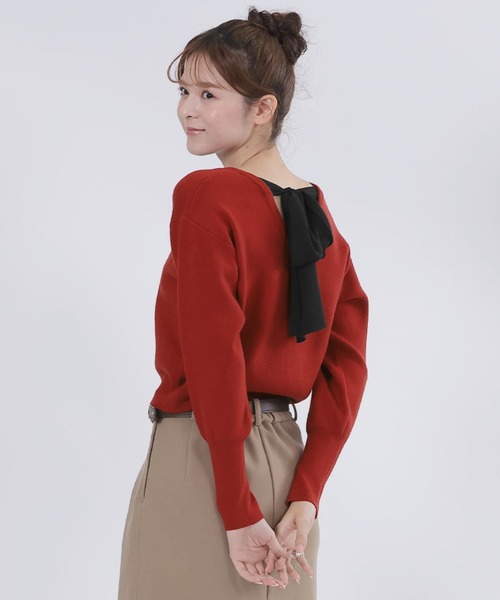 MARY QUANT（マリークヮント） ニット セーター マリークワント バック