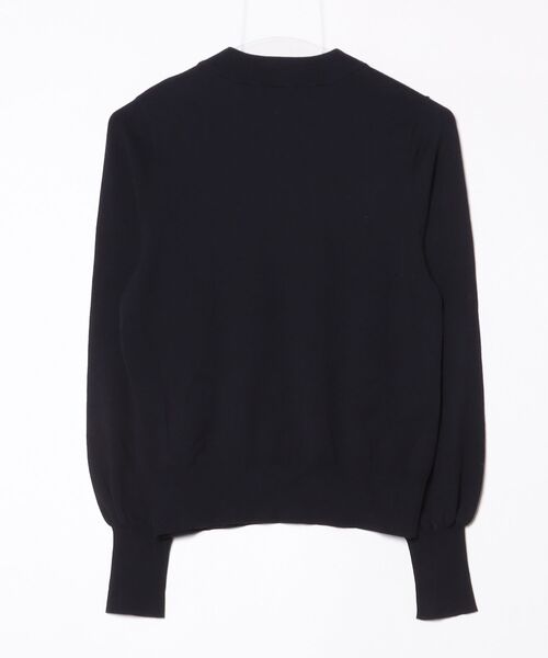 「allureville」 長袖ニット 2 ネイビー レディース_画像2