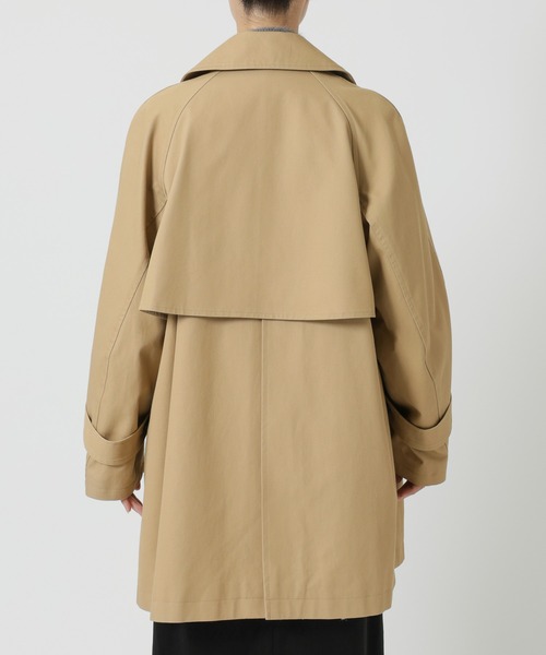 ○【新品未着用品】バビロン　トレンチコート BABYLONE（バビロン） トレンチコート フリー ネイビー レディース