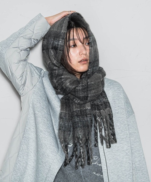 MAYSON GREY（メイソングレイ） マフラー ストール ブークレチェック