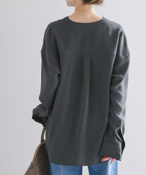 NOBLE（ノーブル） ブラウス シャツ 「追加・WEB限定カラー」ワーク