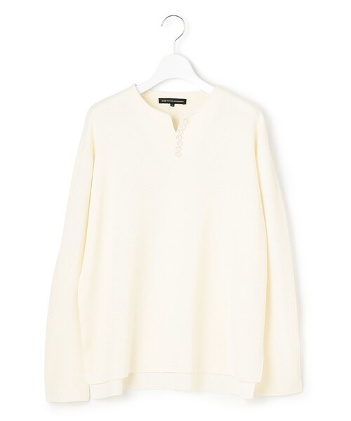 「23区」 長袖ニット 44 ネイビー レディース_画像9