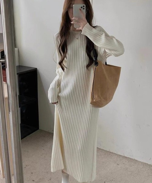 ワンピース ロングニットワンピース : ZOZOTOWN Yahoo!店 - 通販