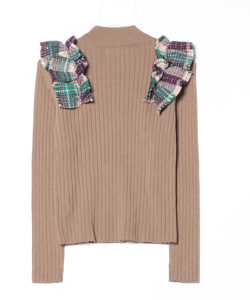 「Re.Verofonna」 長袖ニット MEDIUM ベージュ レディース_画像2