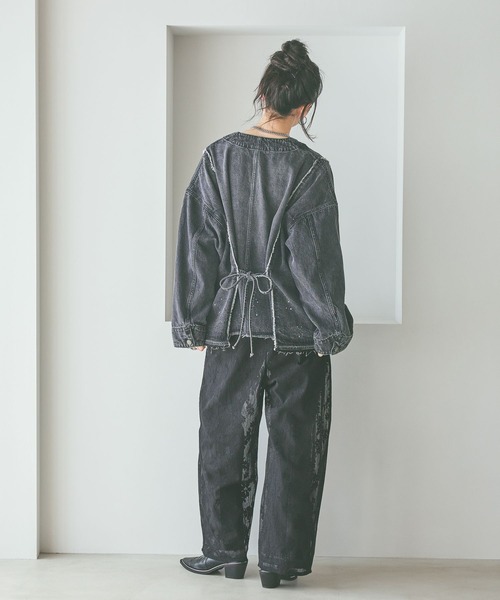 niko and…（ニコアンド） デニムジャケット gジャン 「NKJ 2026SS