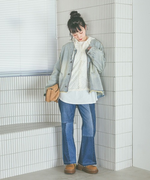 niko and…（ニコアンド） デニムジャケット gジャン 「NKJ 2026SS