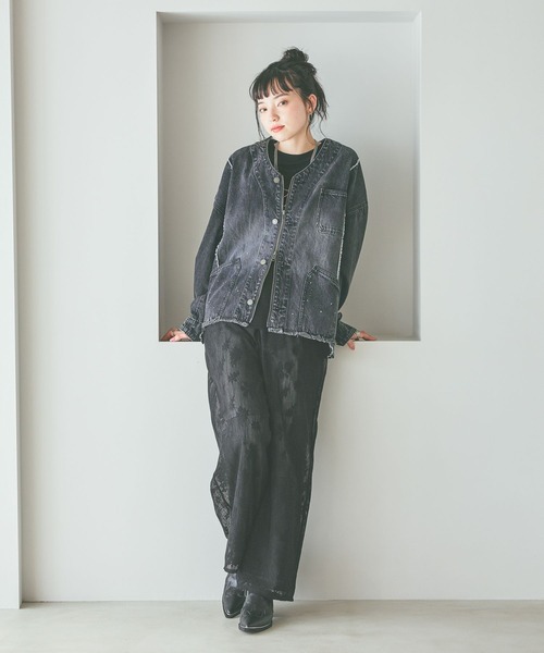 niko and…（ニコアンド） デニムジャケット gジャン 「NKJ 2026SS