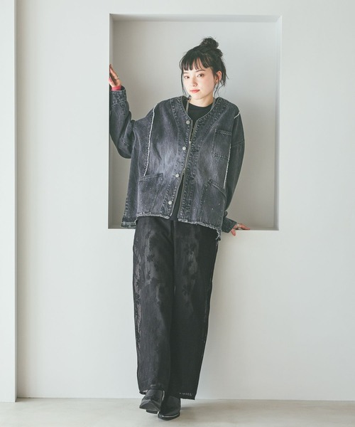 niko and…（ニコアンド） デニムジャケット gジャン 「NKJ 2026SS