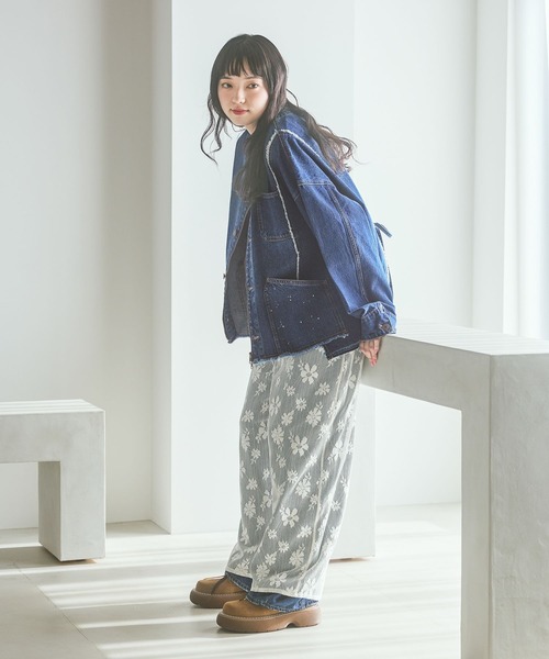 niko and…（ニコアンド） デニムジャケット gジャン 「NKJ 2026SS