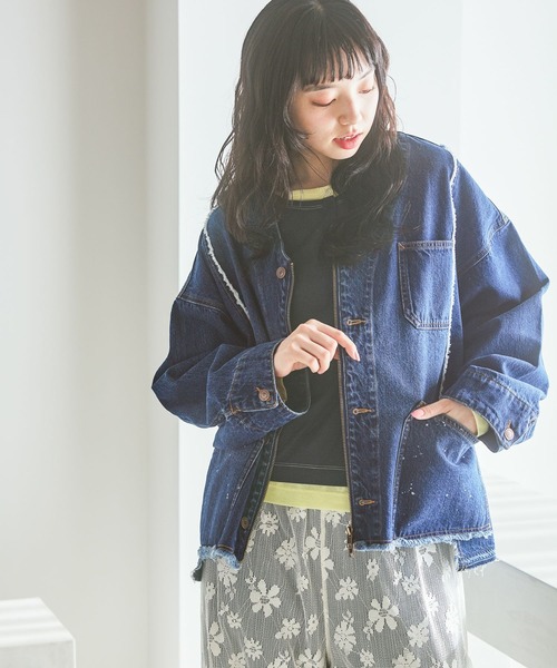 niko and…（ニコアンド） デニムジャケット gジャン 「NKJ 2026SS