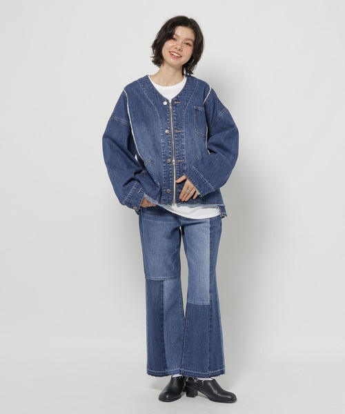 niko and…（ニコアンド） デニムジャケット gジャン 「NKJ 2026SS