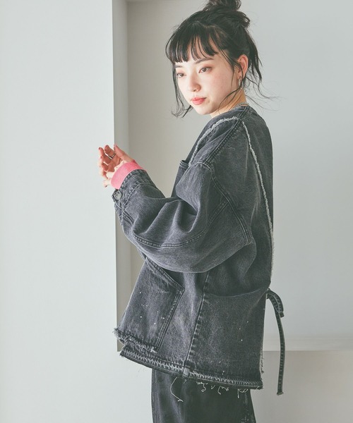 niko and…（ニコアンド） デニムジャケット gジャン 「NKJ 2026SS