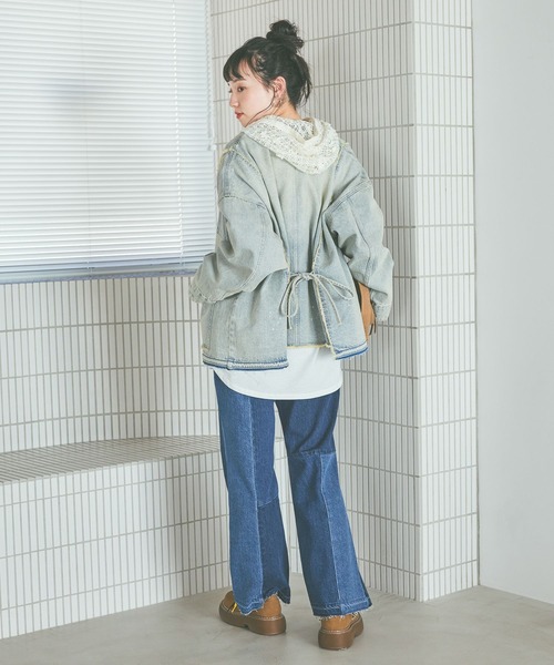 niko and…（ニコアンド） デニムジャケット gジャン 「NKJ 2026SS