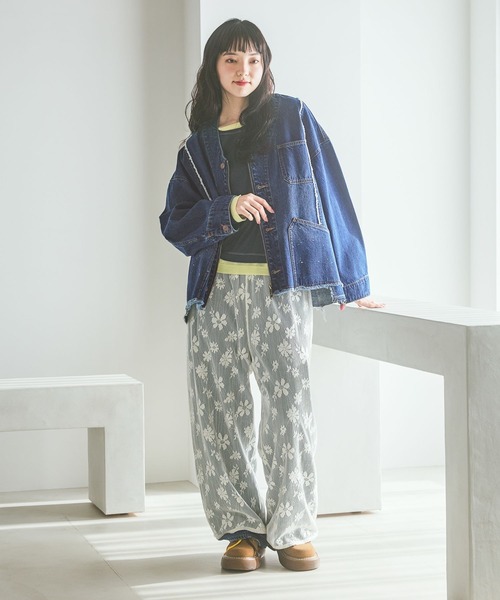 niko and…（ニコアンド） デニムジャケット gジャン 「NKJ 2026SS