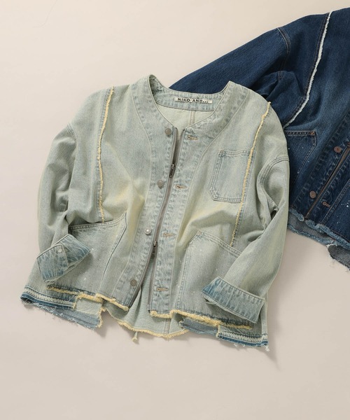 niko and…（ニコアンド） デニムジャケット gジャン 「NKJ 2026SS