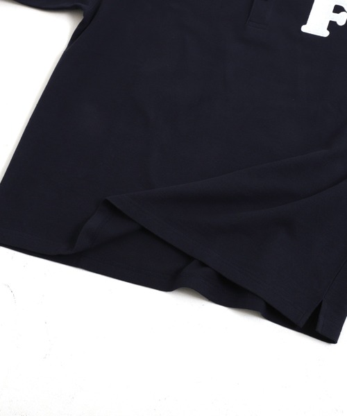 「FILA」 長袖ポロシャツ S ホワイト メンズ_画像4