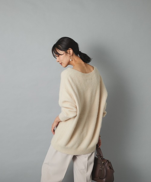 「RIVE DROITE」 長袖ニット FREE ブラック レディース_画像5