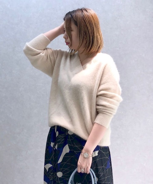 「RIVE DROITE」 長袖ニット FREE ブラック レディース_画像9